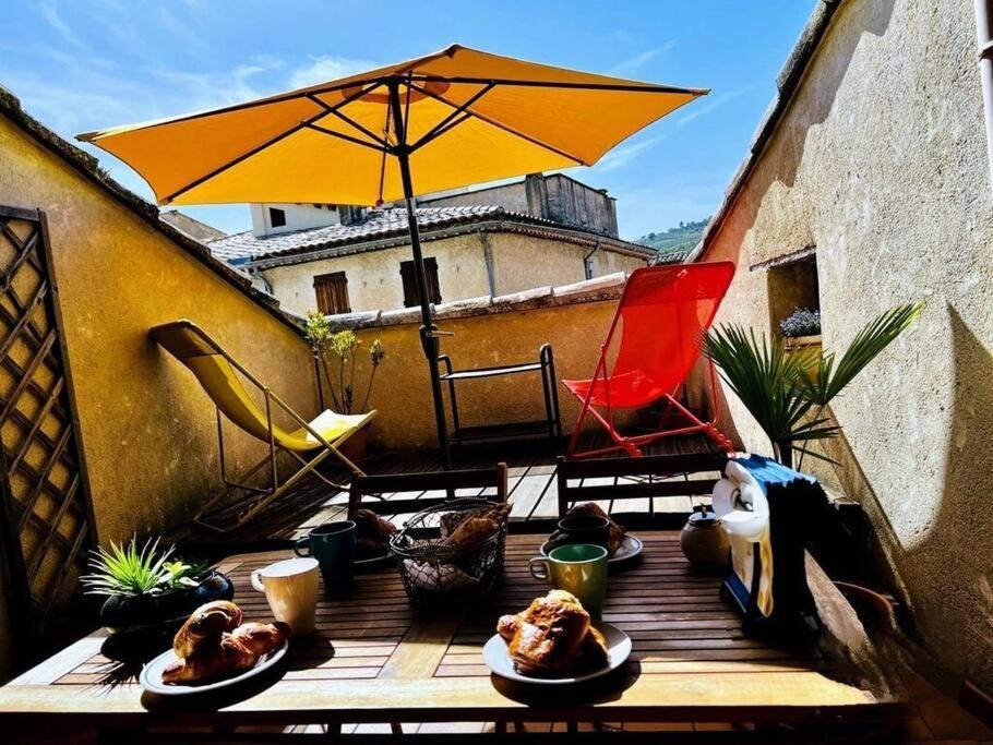 La Terrasse D'Olea, Au Coeur Du Village Buis-les-Baronnies Exteriér fotografie