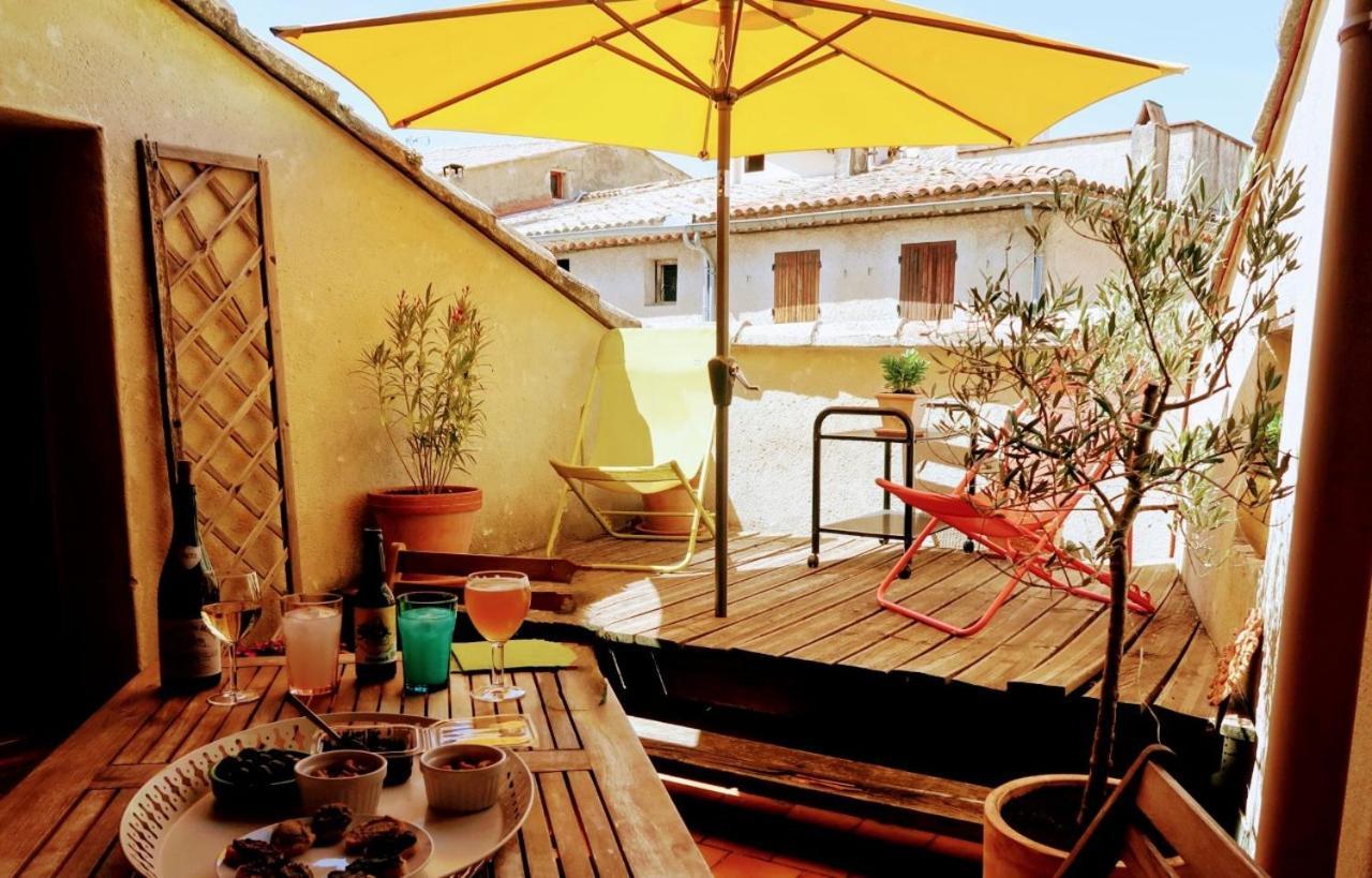 La Terrasse D'Olea, Au Coeur Du Village Buis-les-Baronnies Exteriér fotografie