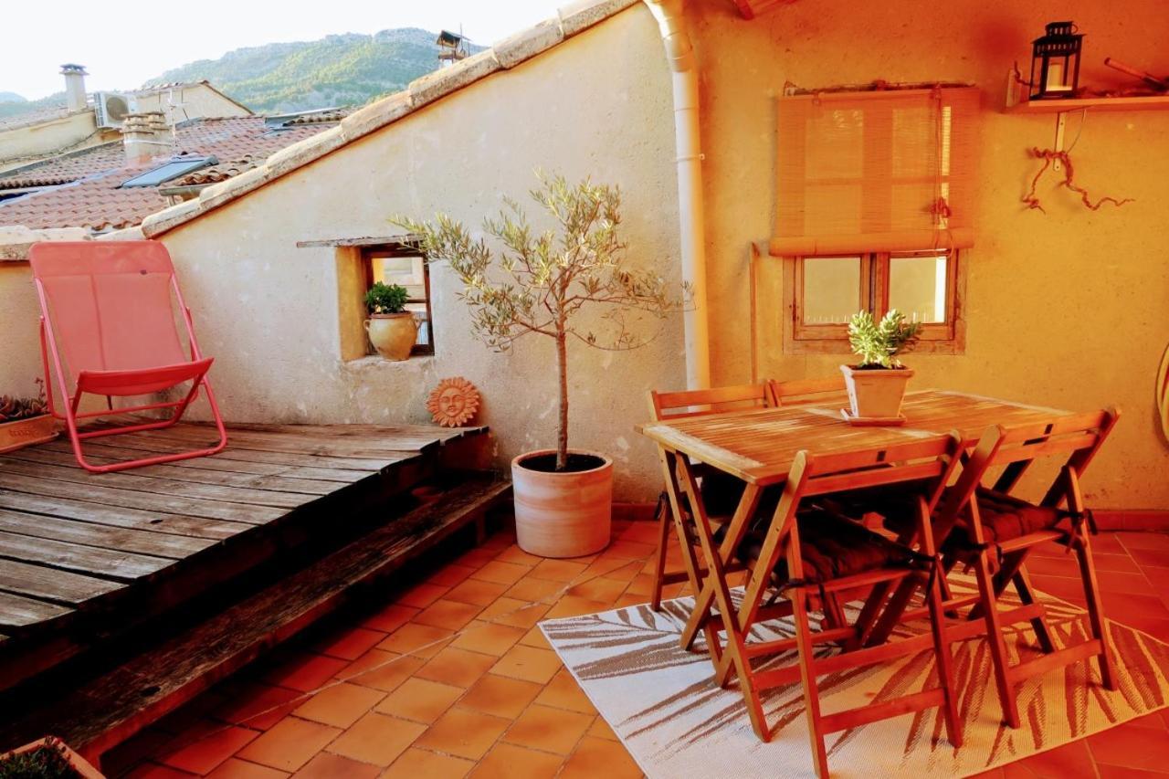 La Terrasse D'Olea, Au Coeur Du Village Buis-les-Baronnies Exteriér fotografie